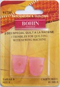 Bohin 91720 Machine Quilting Rubber Thimbles Size Small (2)